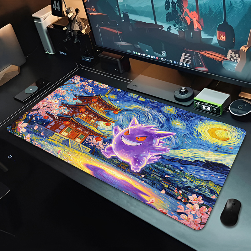 Gaming Accessories Gamer - Anime Mouse Pad Pokemon Gengar Professional