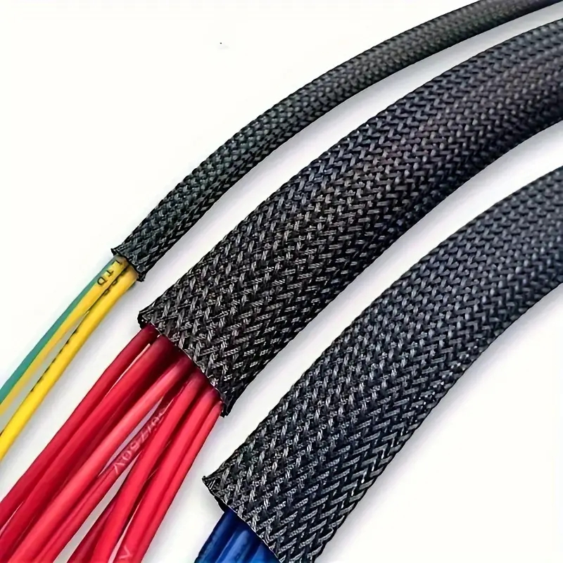 Cable Sleeve Braided - 10m 32.8ft Pet Braided Mesh Sleeve,