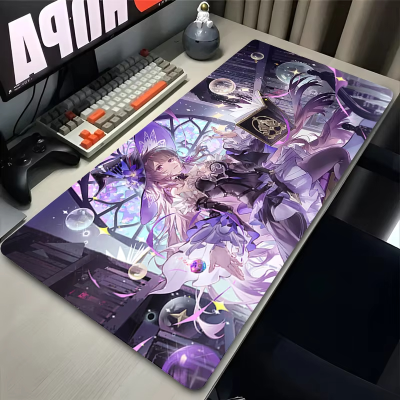 Gaming Accessories Kawaii - Mouse Pad Kawaii Magic Anime Girl
