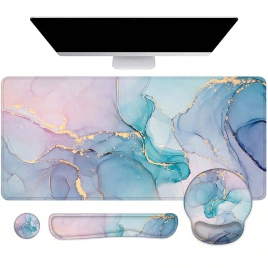 Wrist Rest Ergonomic - Mouse Pad with Wrist Rest Large