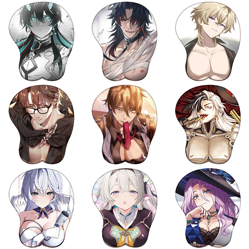 Wrist Rest Ergonomic - Honkai Star Rail 3D Wrist Support