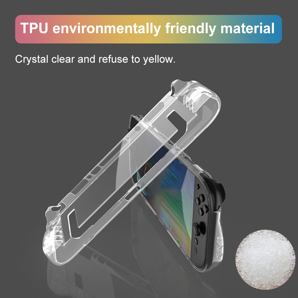 Gaming Handheld Accessories - 1/2/3Pcs Transparent TPU Case for Nintendo