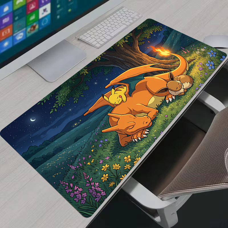 Gaming Accessories Kawaii - Mouse Pad Anime PC Gamer Cabinet