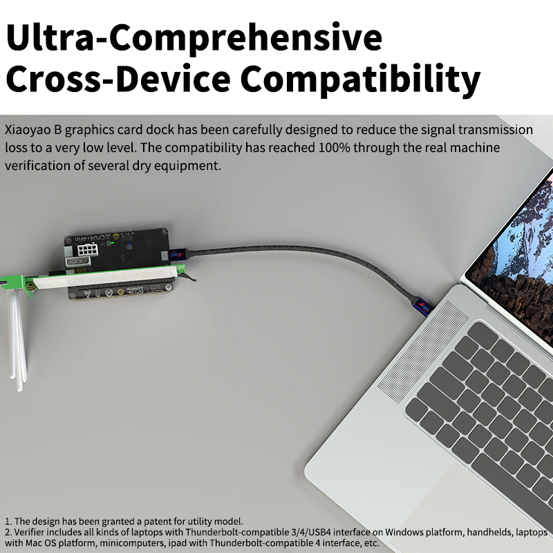 External GPU Dock Thunderbolt- - Vertical Gpu Bracket reseña y precio