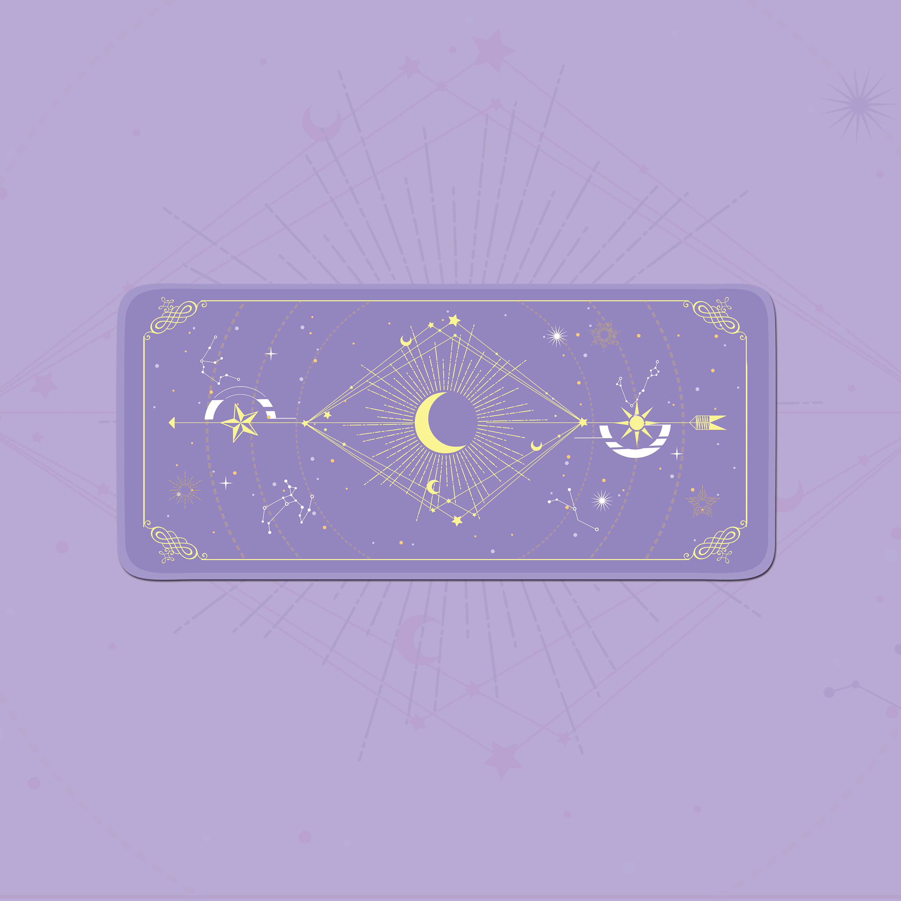 Magic Moon Star Purple  Extra  - Gaming Accessories Kawaii reseña y precio