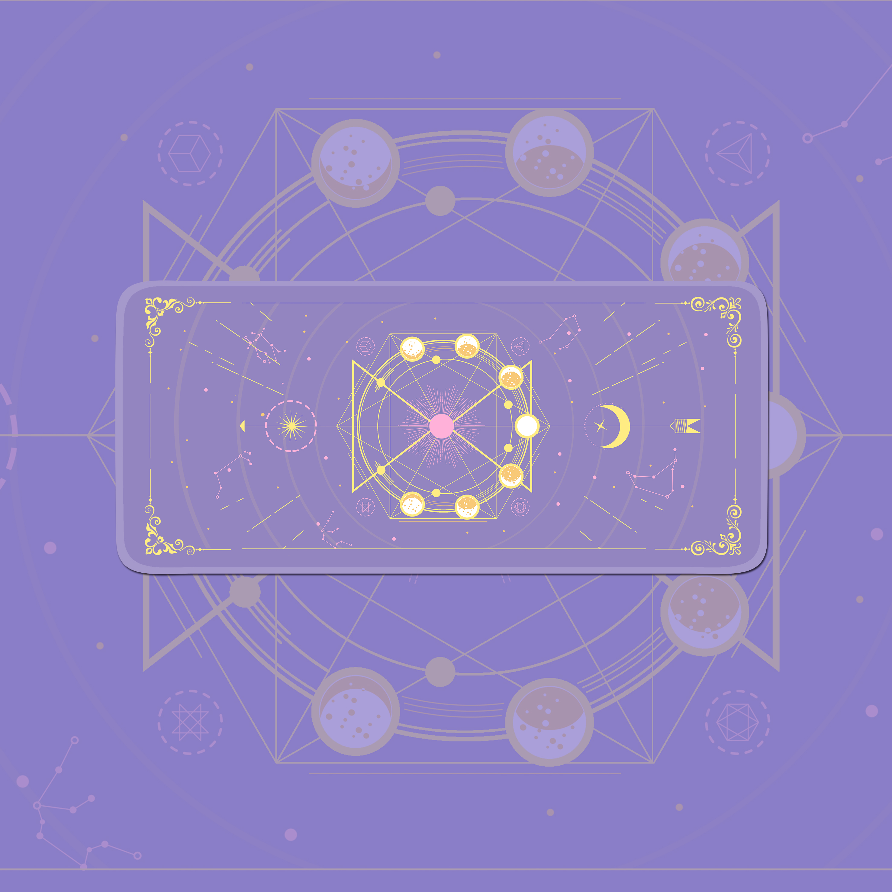 Magic Moon Star Purple  Extra  - Gaming Accessories Kawaii reseña y precio