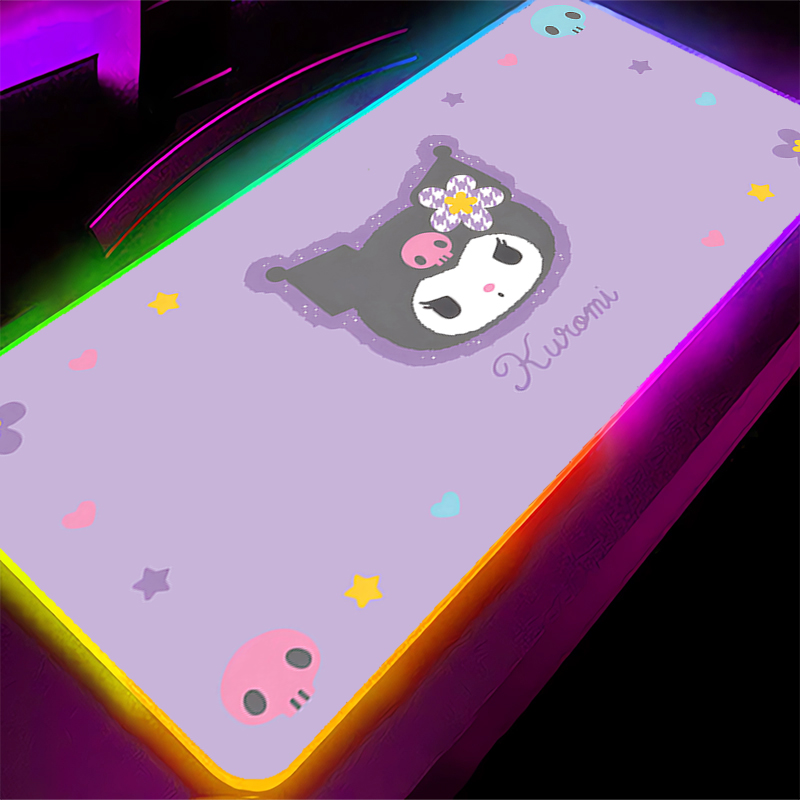 RGB Mouse Pad Large Lock Edge  - Gaming Accessories Kawaii reseña y precio