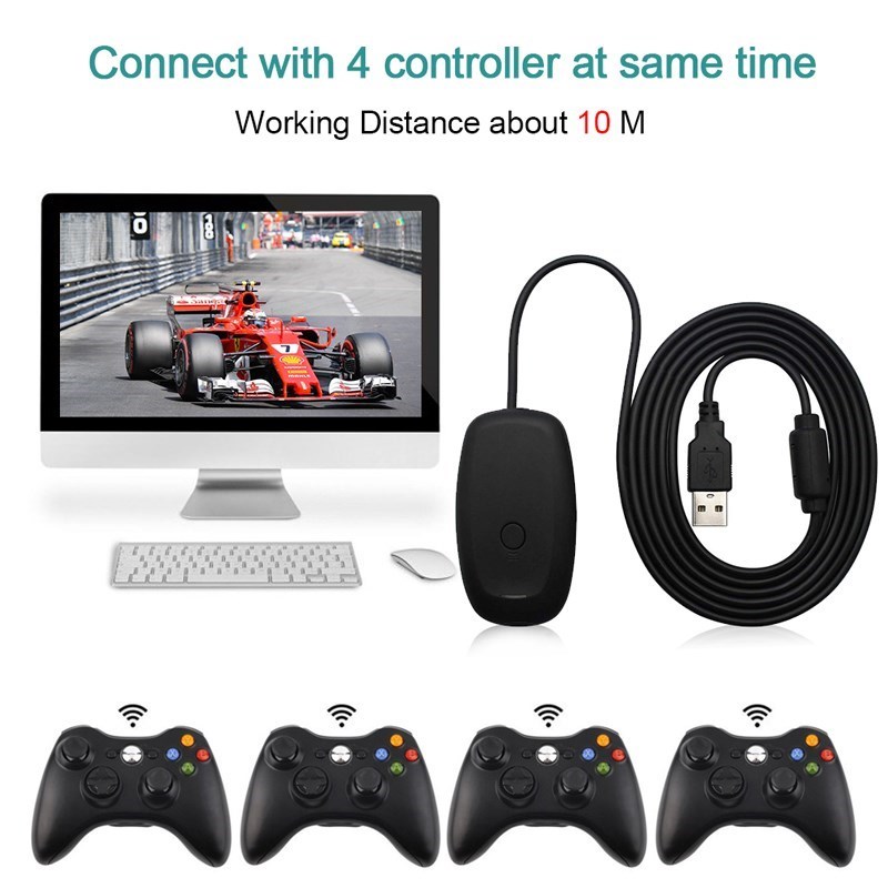USB Receiver Adapter For Xbox  - Gaming Setup Accessories Xbox reseña y precio