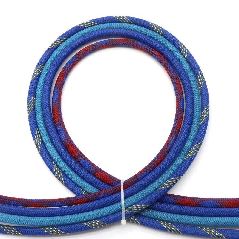 1/5/10M Blue-Gold-Red PET Brai - Cable Sleeve Braided reseña y precio