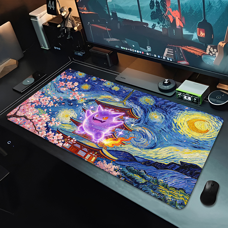 Anime Mouse Pad Pokemon Gengar - Gaming Accessories Gamer reseña y precio