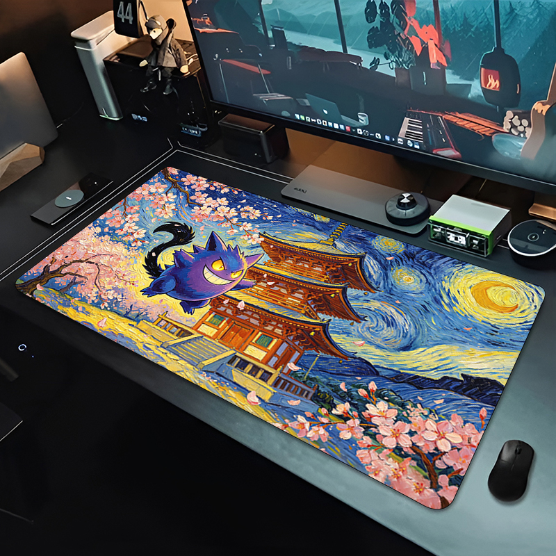 Anime Mouse Pad Pokemon Gengar - Gaming Accessories Gamer reseña y precio