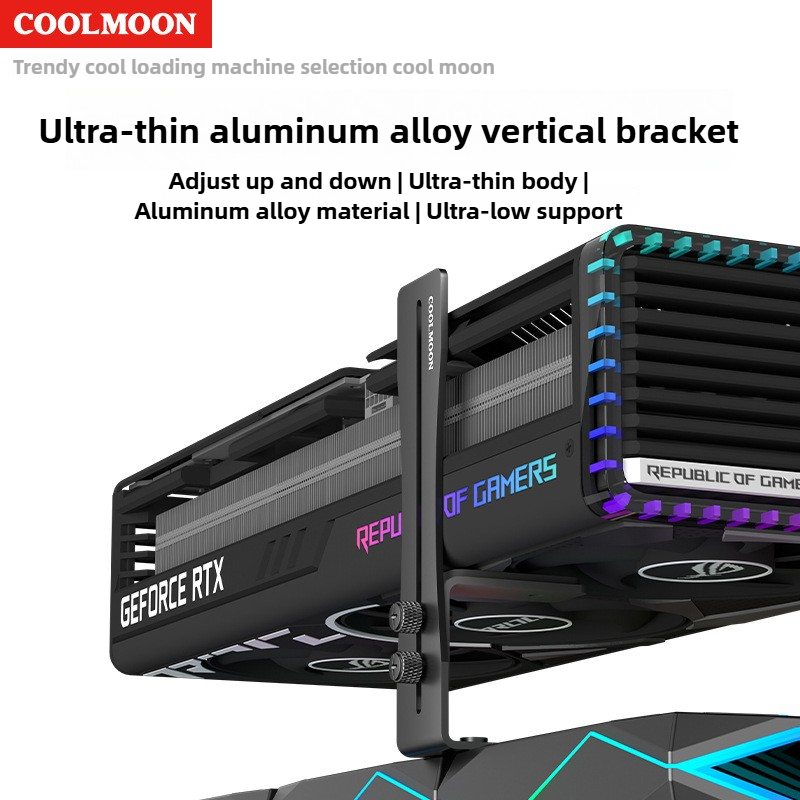 Universal Aluminum GPU Brace S - Vertical Gpu Bracket reseña y precio