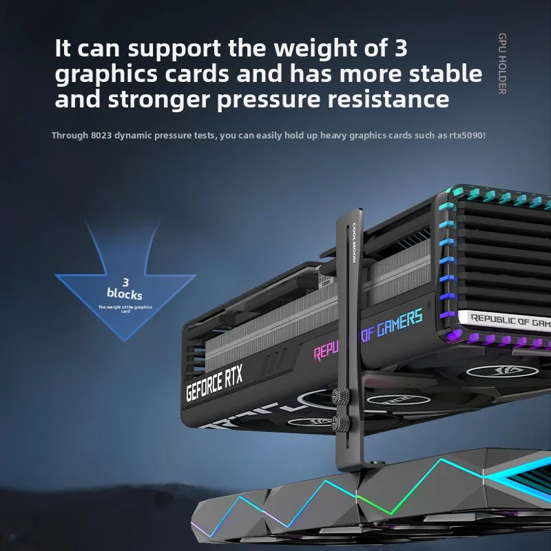 Universal Aluminum GPU Brace S - Vertical Gpu Bracket reseña y precio