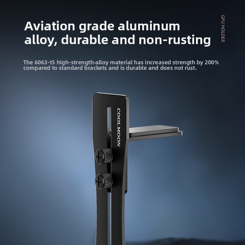 Universal Aluminum GPU Brace S - Vertical Gpu Bracket reseña y precio