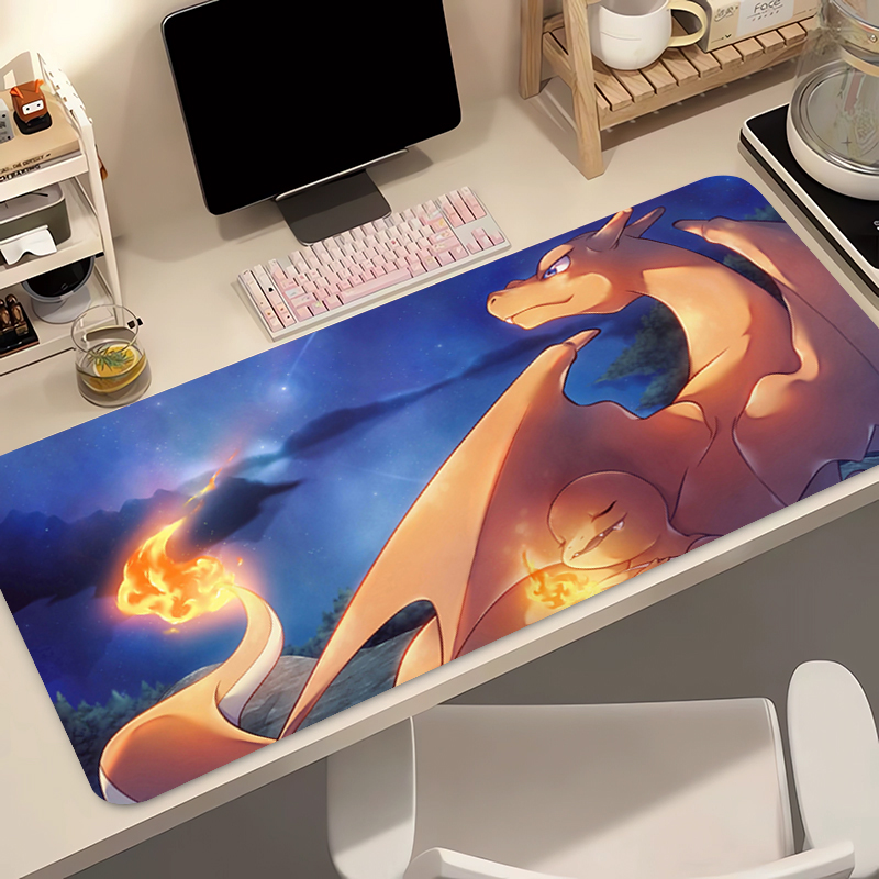 Anime Mouse Pad Pokemon Chariz - Gaming Accessories Kawaii reseña y precio