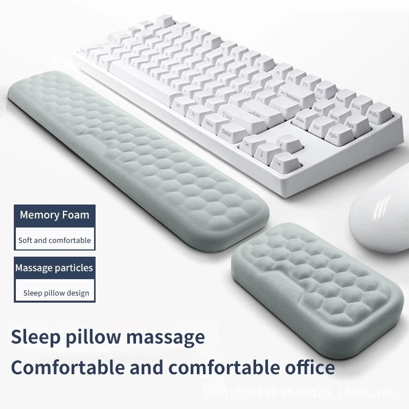 Ergonomic Memory Foam Gaming D - Wrist Rest Ergonomic reseña y precio