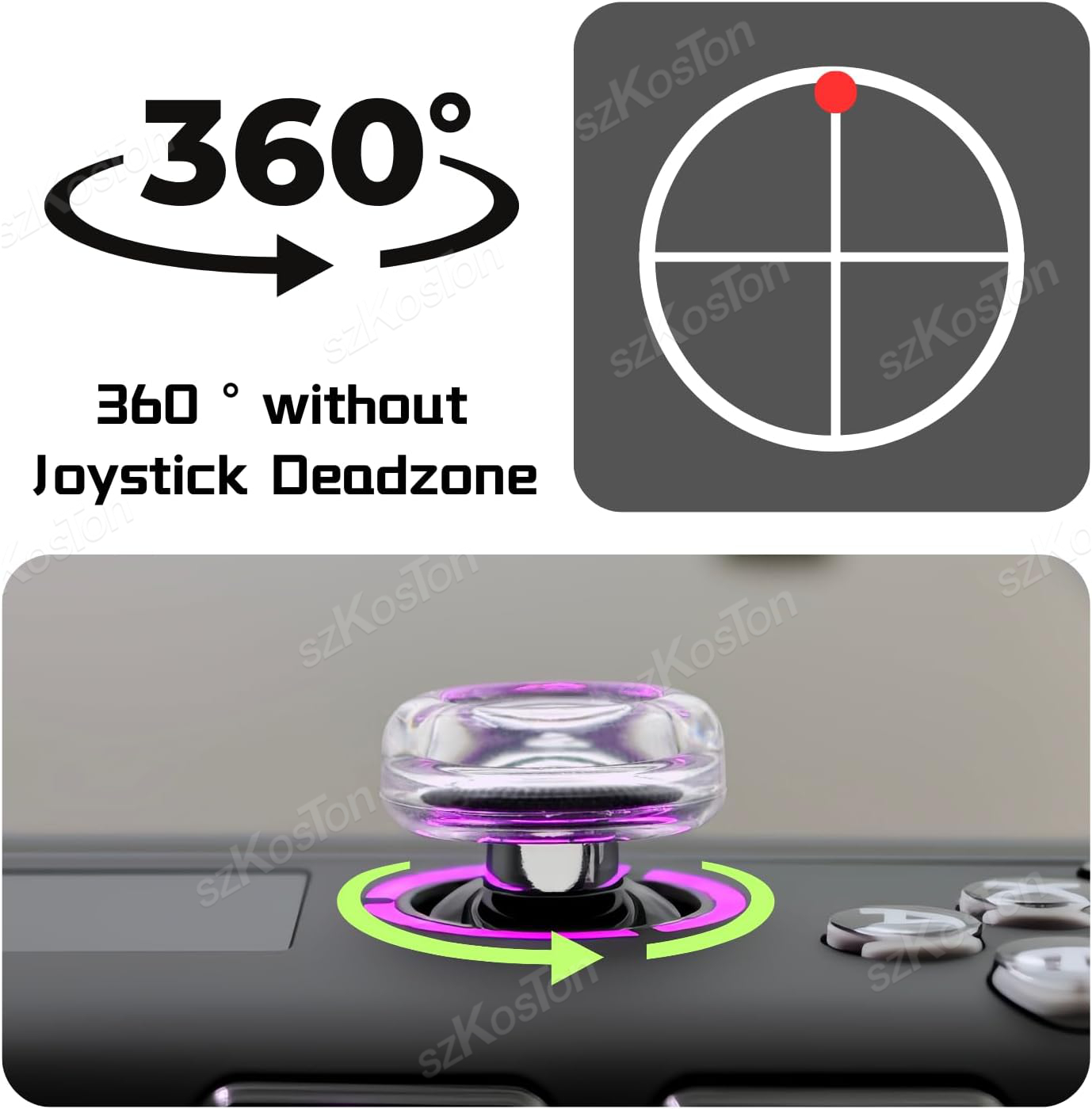 2PCS Liquid Silicone Joystick  - Gaming Handheld Accessories reseña y precio