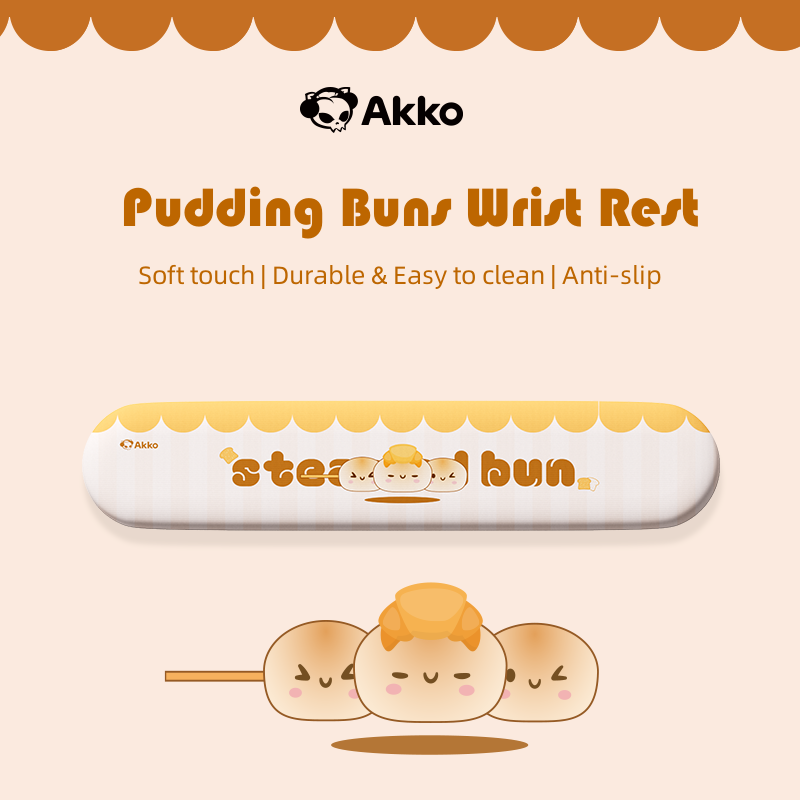 Akko Pudding Buns Keyboard Wri - Wrist Rest Ergonomic reseña y precio