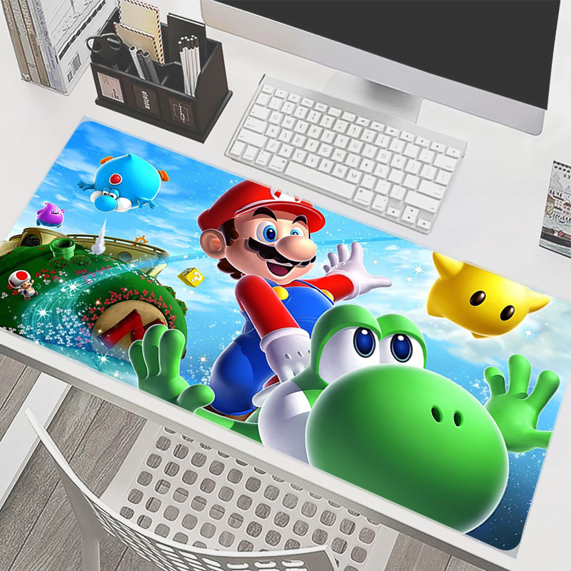 90x40cm Mouse Pad M-Mario Anim - Gaming Accessories Kawaii reseña y precio