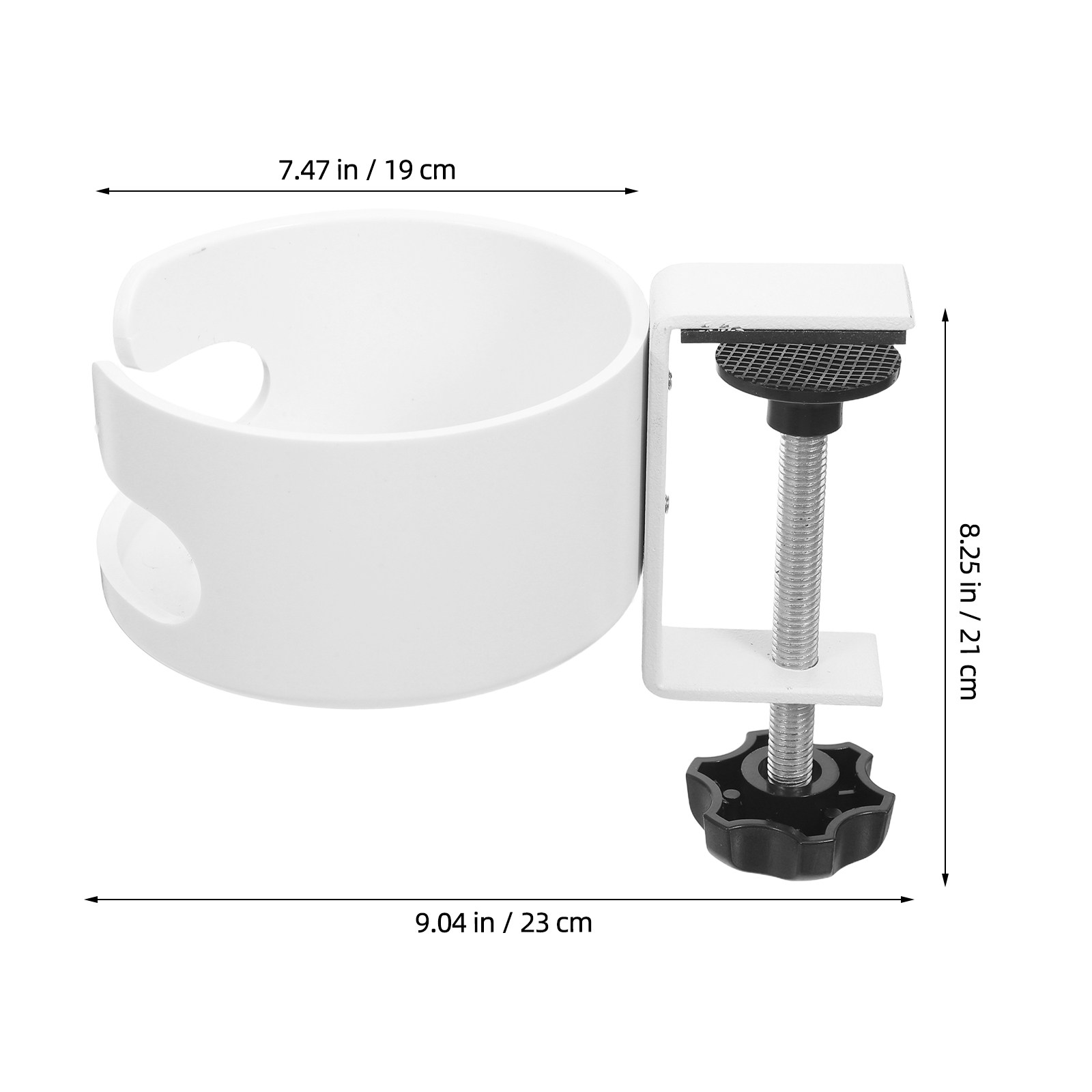 White Plastic Anti-Spill Cup H - Gaming Office Accessories reseña y precio