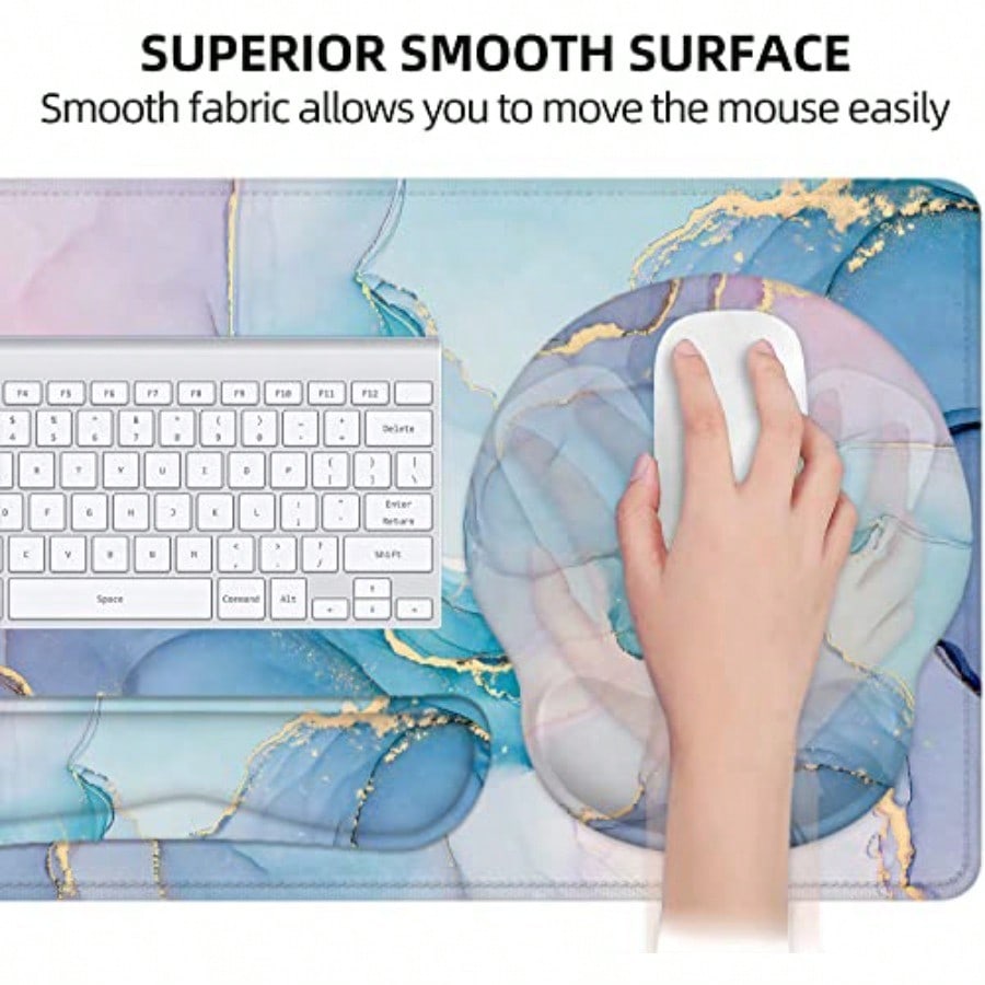 Mouse Pad with Wrist Rest Larg - Wrist Rest Ergonomic reseña y precio