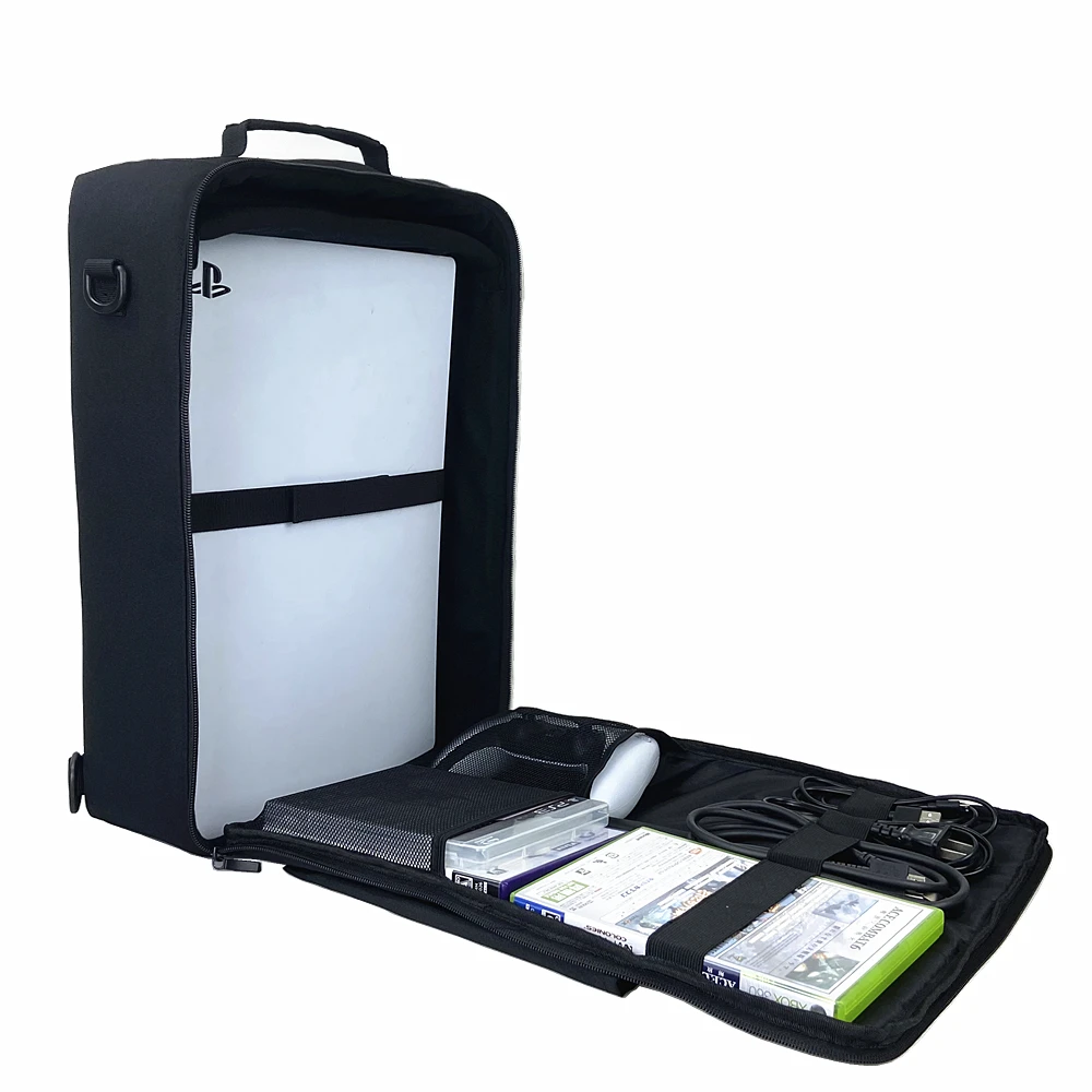 Portable PS5 Travel Carrying C - Gaming Accessories Pack reseña y precio