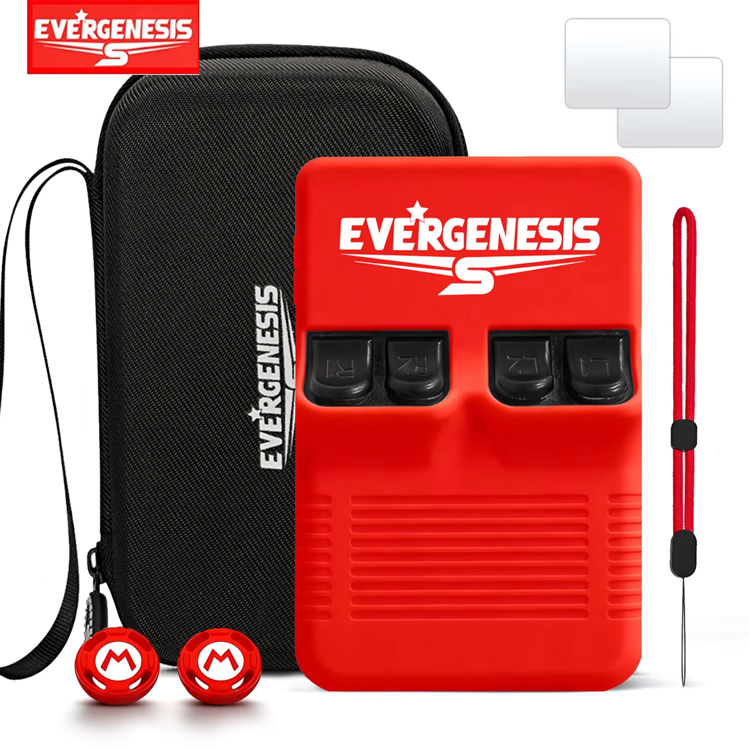 R36S Protective Case Set for R - Gaming Handheld Accessories reseña y precio