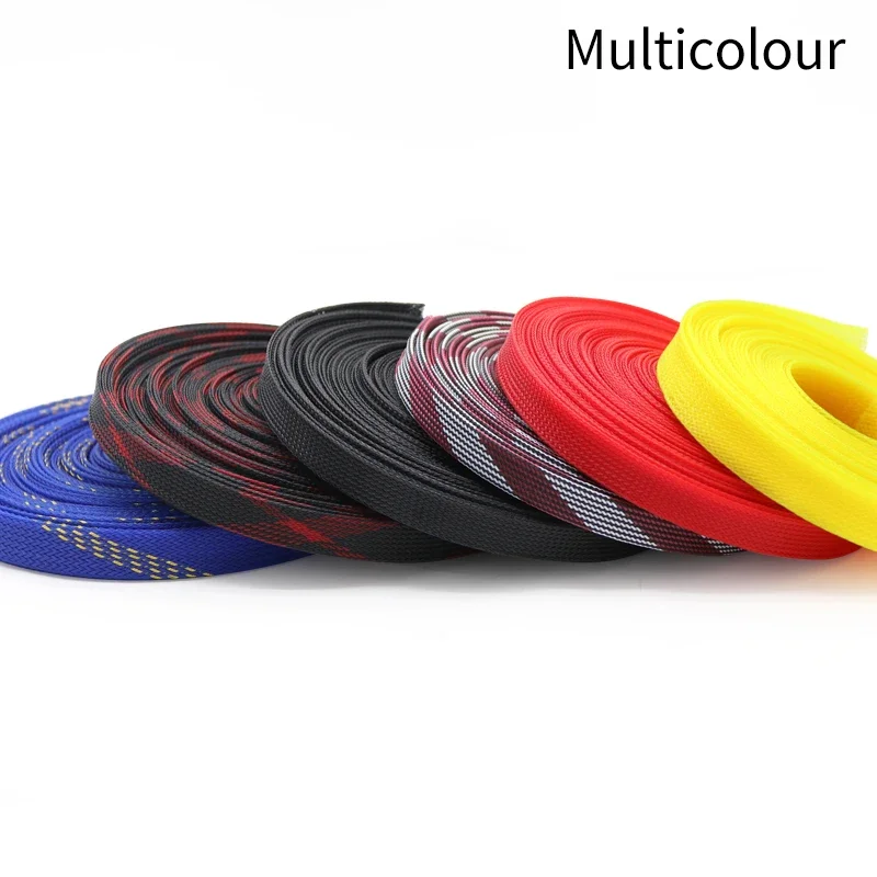 5M New Tight High Density PET  - Cable Sleeve Braided reseña y precio