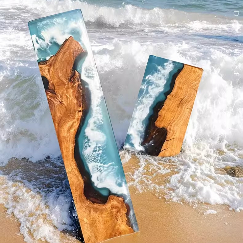 Handcrafted Ocean Wave Resin W - Wrist Rest Ergonomic reseña y precio