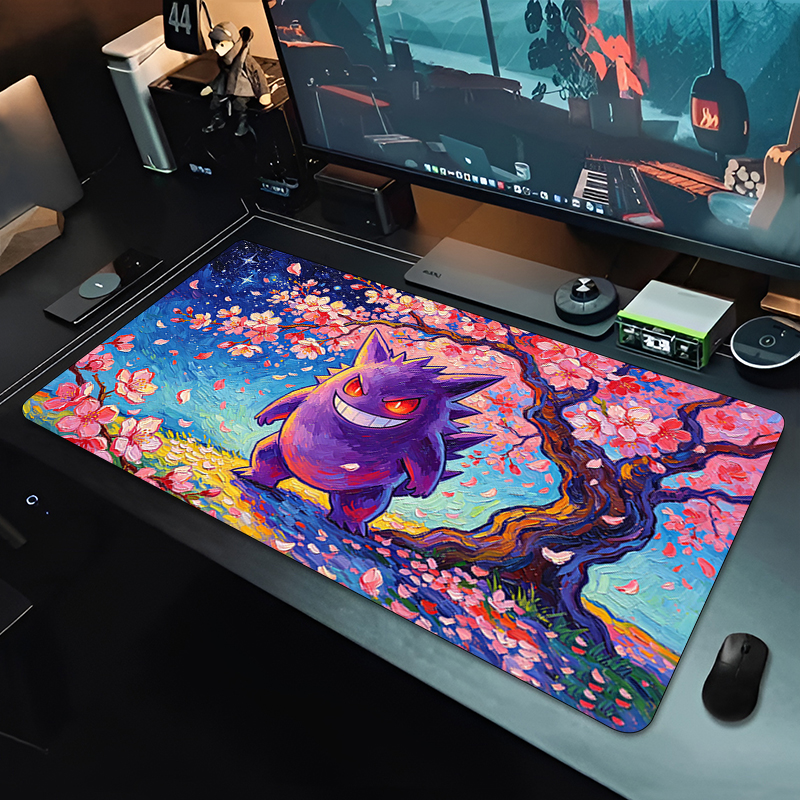 Mouse Pad sakura Gengar Gaming - Gaming Accessories Gamer reseña y precio