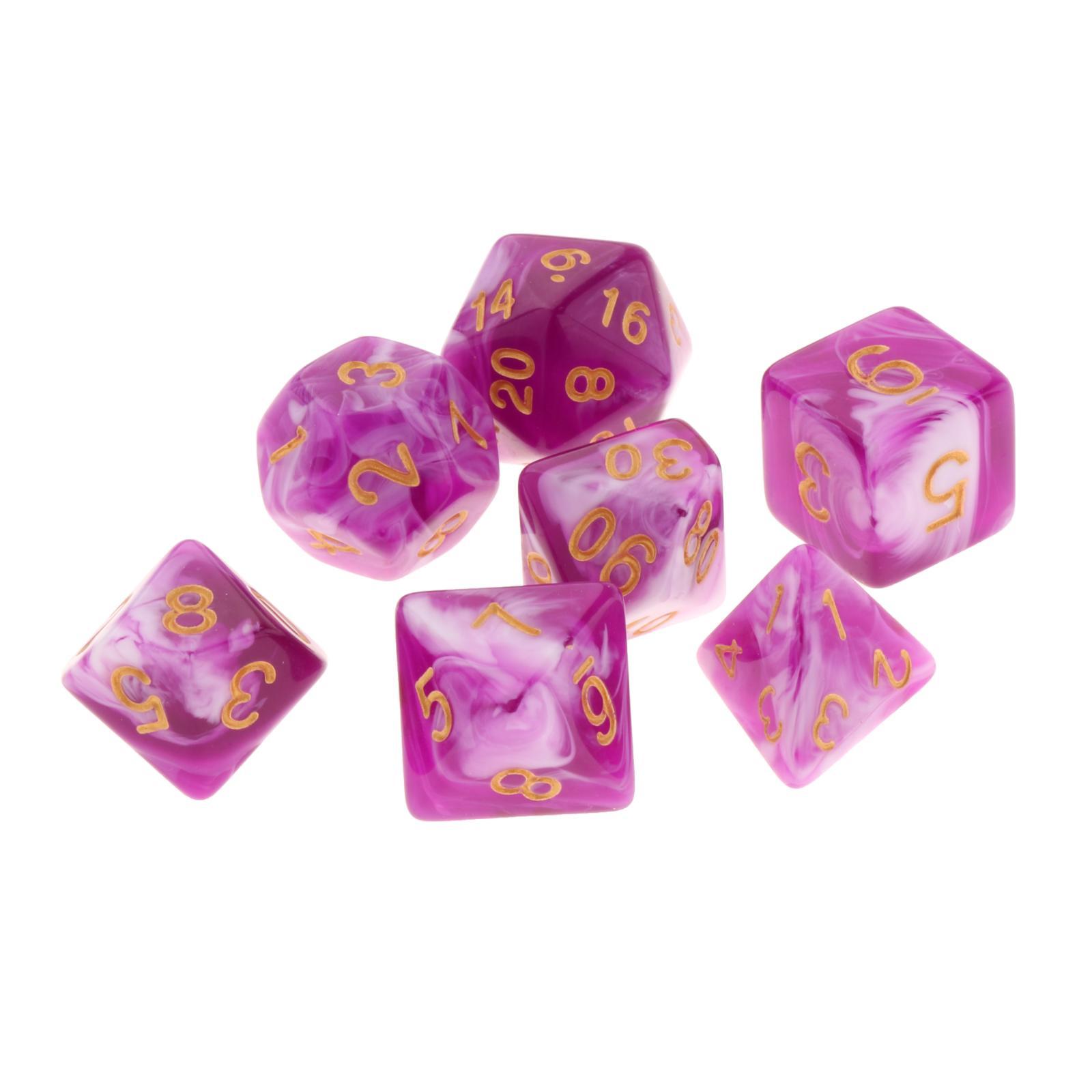Multi-sided Polyhedral Dice Pa - Gaming Accessories Pack reseña y precio