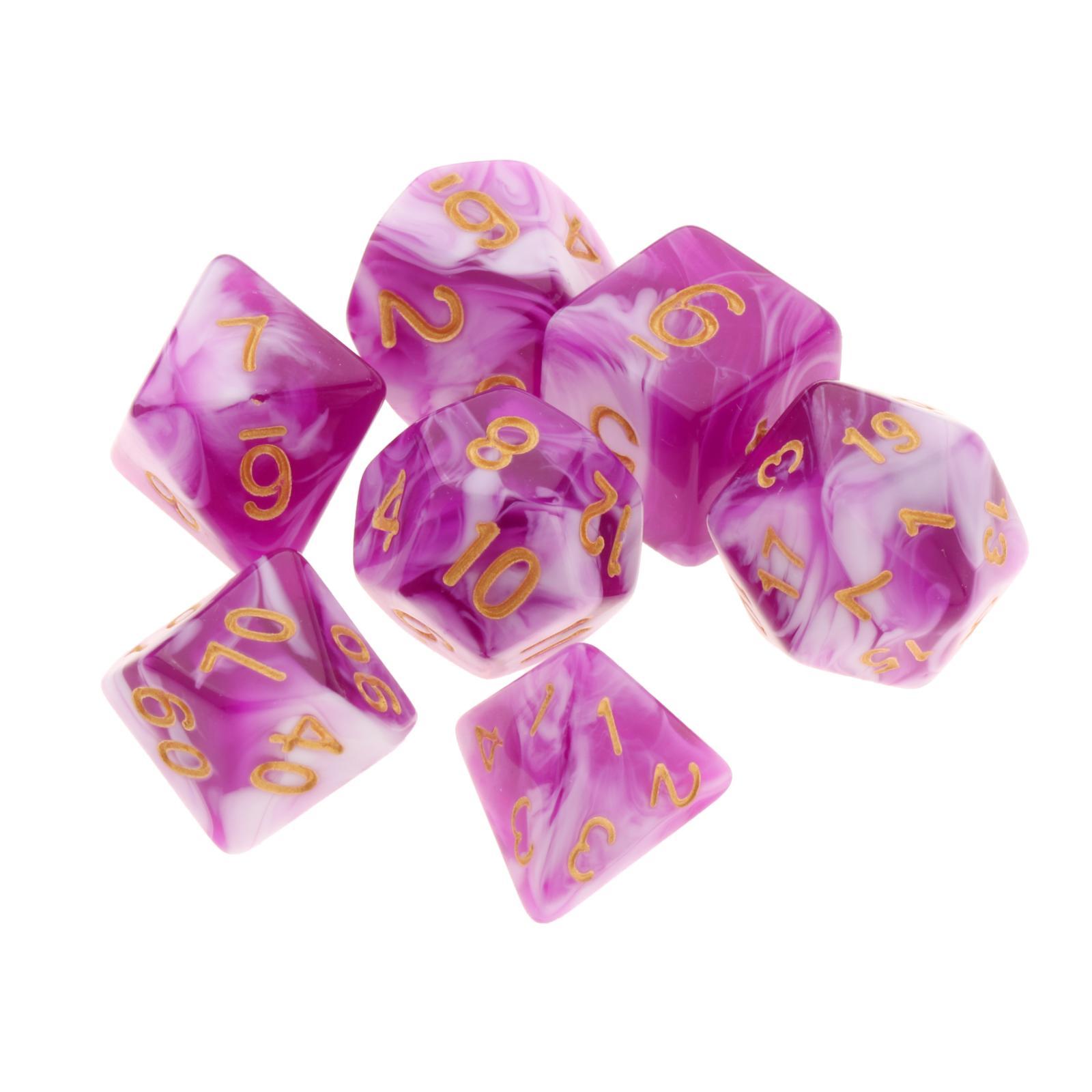 Multi-sided Polyhedral Dice Pa - Gaming Accessories Pack reseña y precio