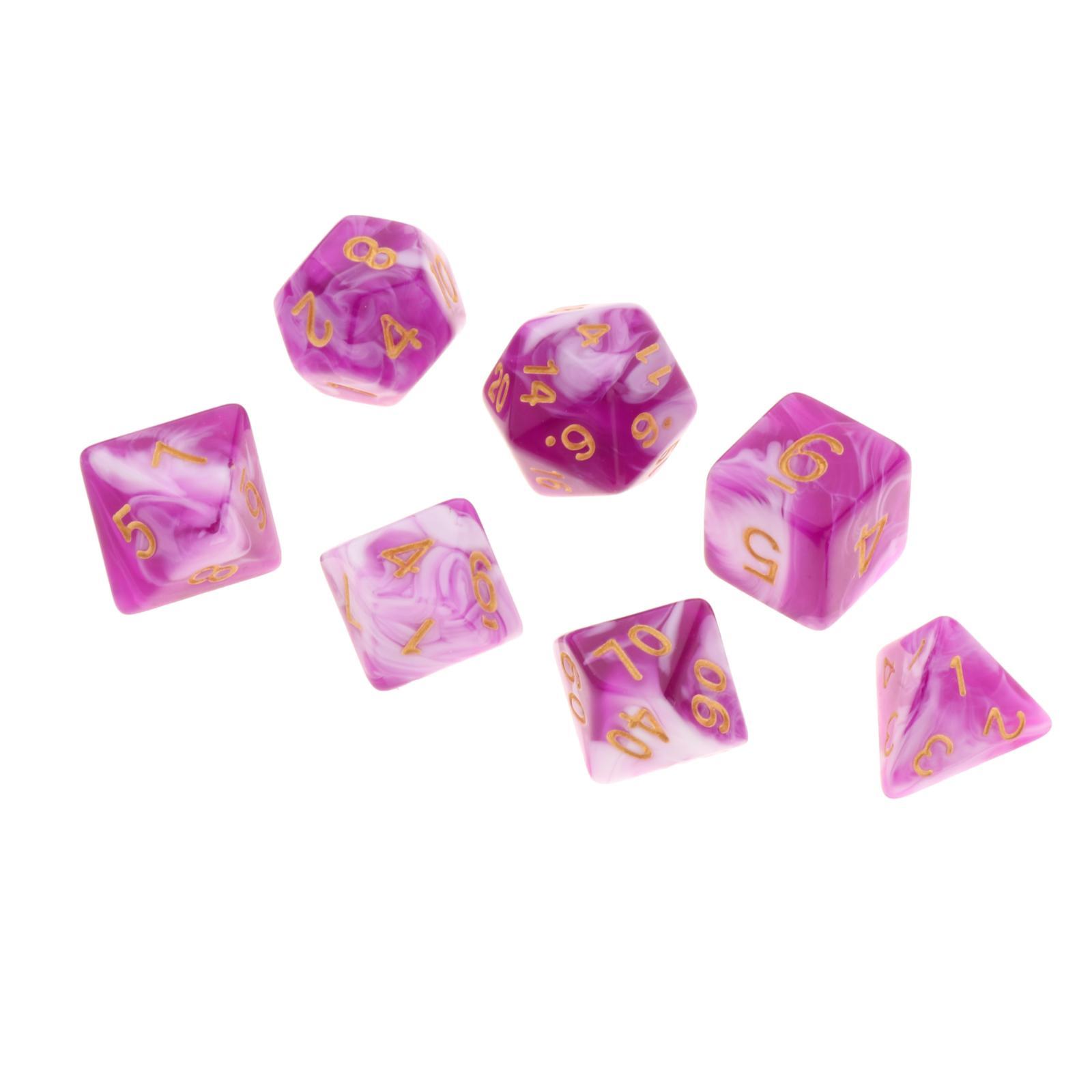 Multi-sided Polyhedral Dice Pa - Gaming Accessories Pack reseña y precio