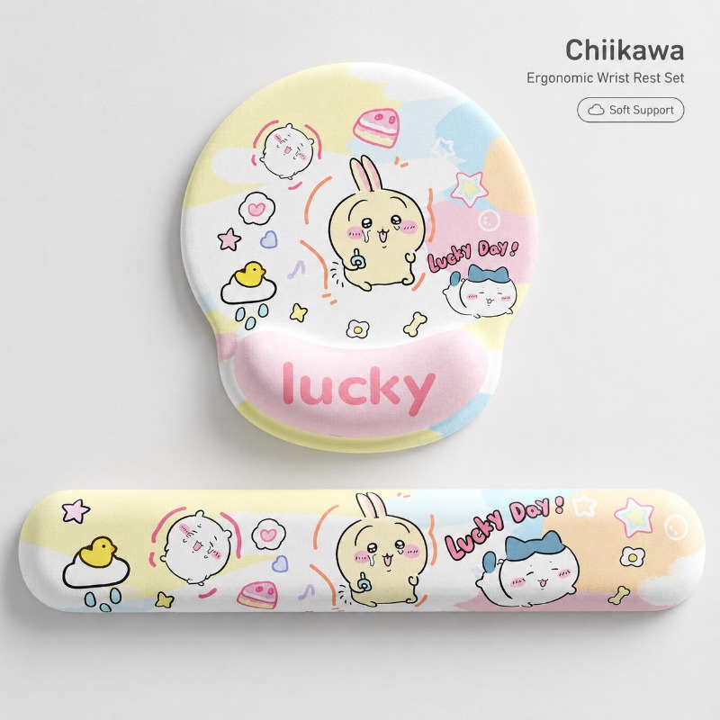 Cute Chiikawa Ergonomic Mouse  - Wrist Rest Ergonomic reseña y precio