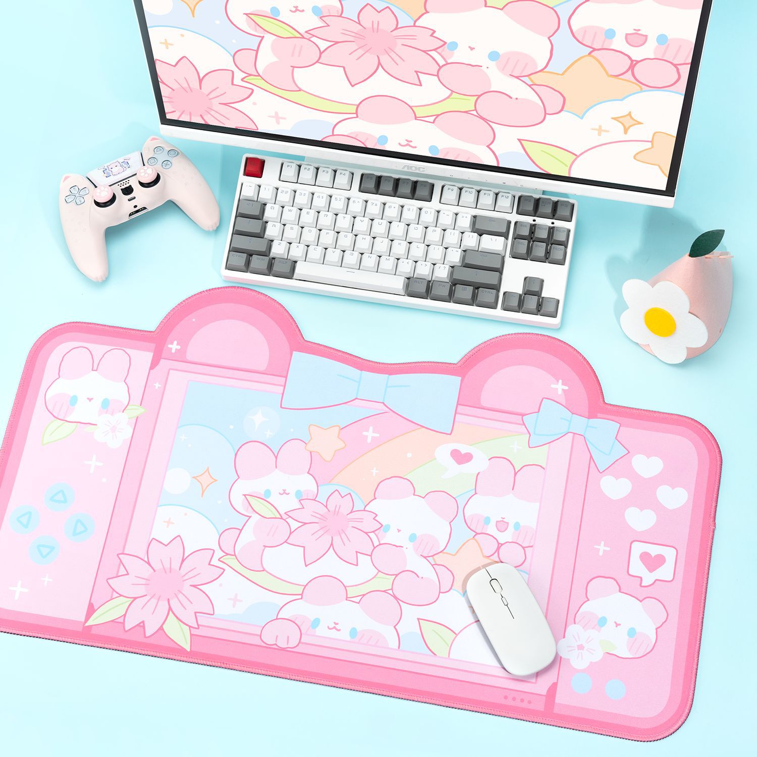 Extra Large Kawaii Gaming Mous - Gaming Accessories Kawaii reseña y precio