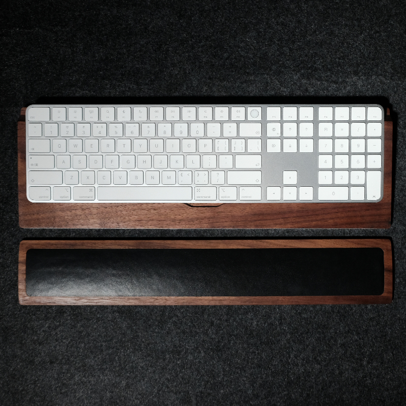 Woody Cowhide Palm Rest for Me - Wrist Rest Ergonomic reseña y precio