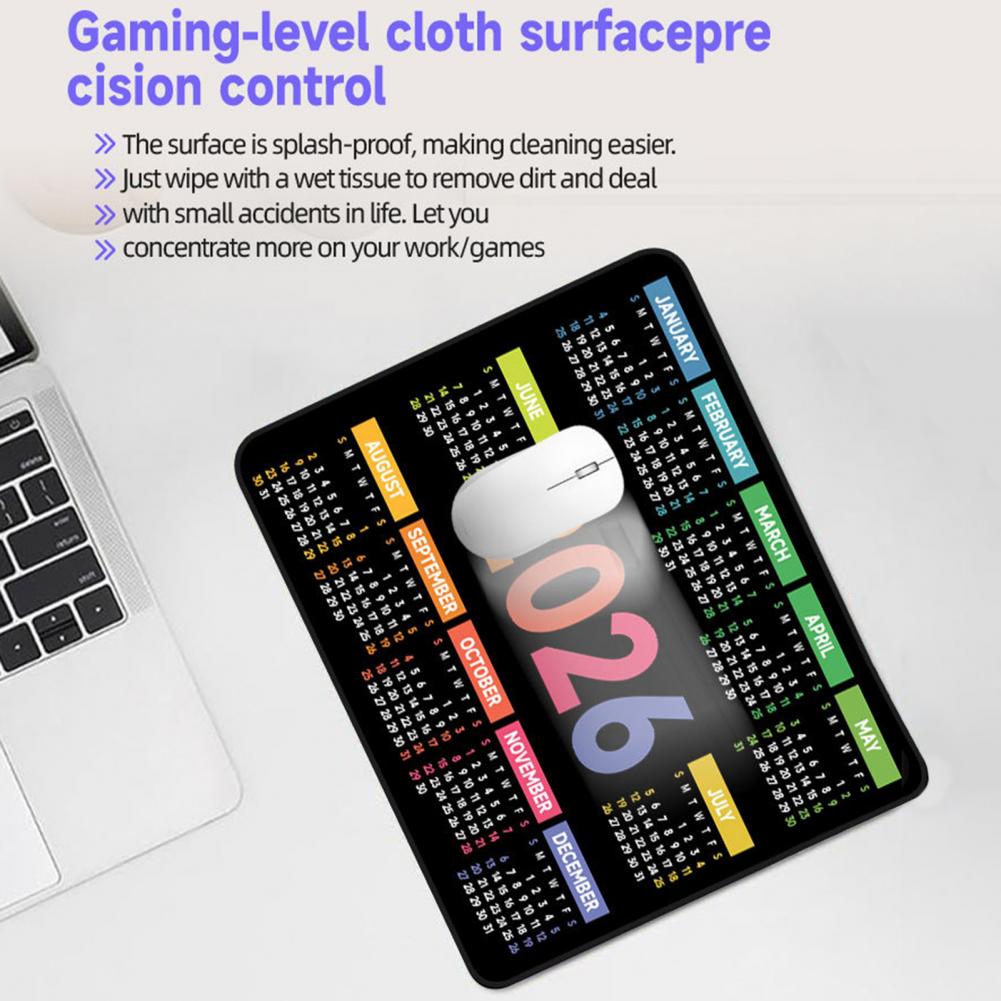 2026 Calendar Mouse Pad Waterp - Gaming Office Accessories reseña y precio