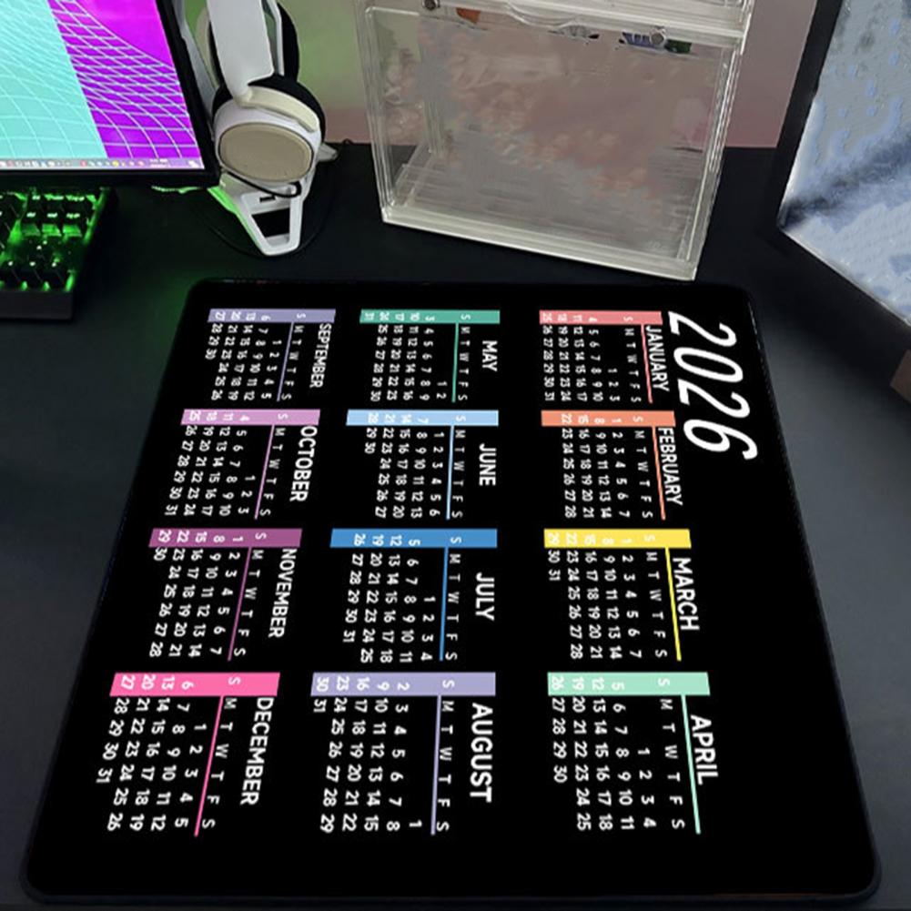 2026 Calendar Mouse Pad Waterp - Gaming Office Accessories reseña y precio