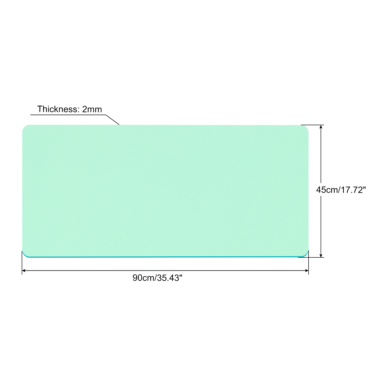 Office Desk Mat Protector PU L - Gaming Office Accessories reseña y precio