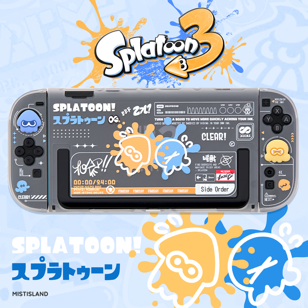 Splatoon 3 Switch 2 Gen Split  - Gaming Handheld Accessories reseña y precio