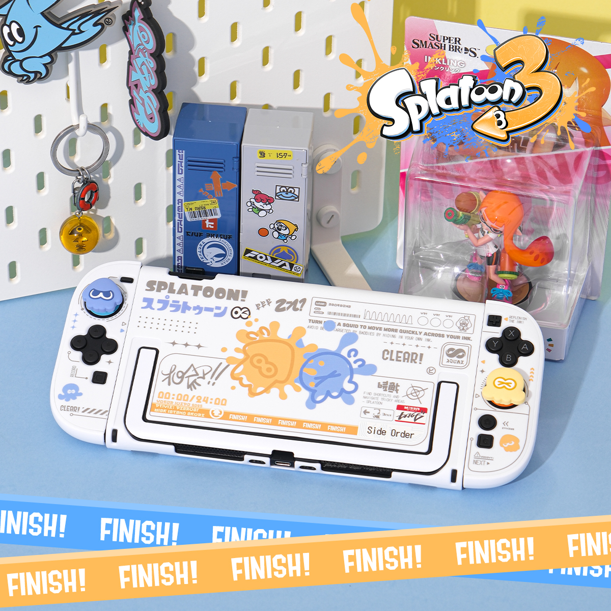 Splatoon 3 Switch 2 Gen Split  - Gaming Handheld Accessories reseña y precio
