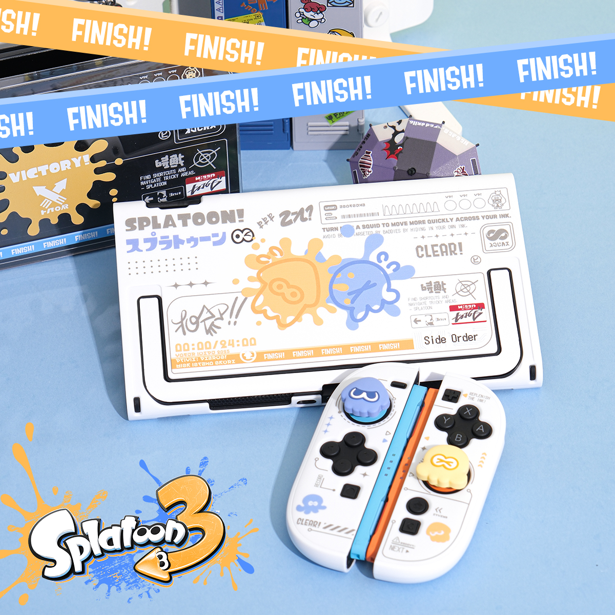 Splatoon 3 Switch 2 Gen Split  - Gaming Handheld Accessories reseña y precio