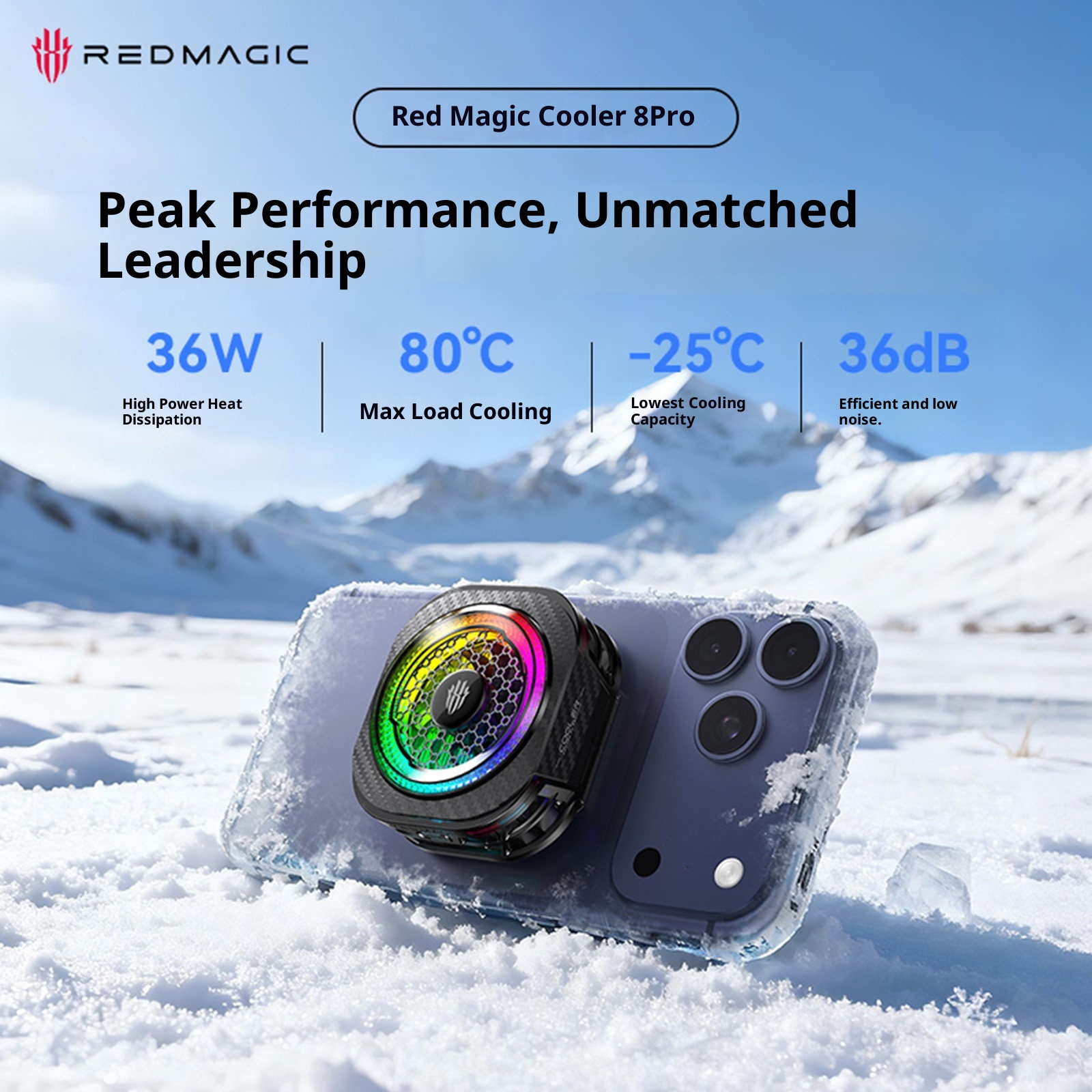 RedMagic 8Pro Magnetic Back Cl - Gaming Accessories Gamer reseña y precio