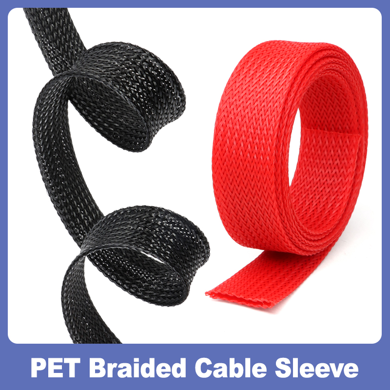 Red Black 2/4/6/8/10/12/14/16/ - Cable Sleeve Braided reseña y precio
