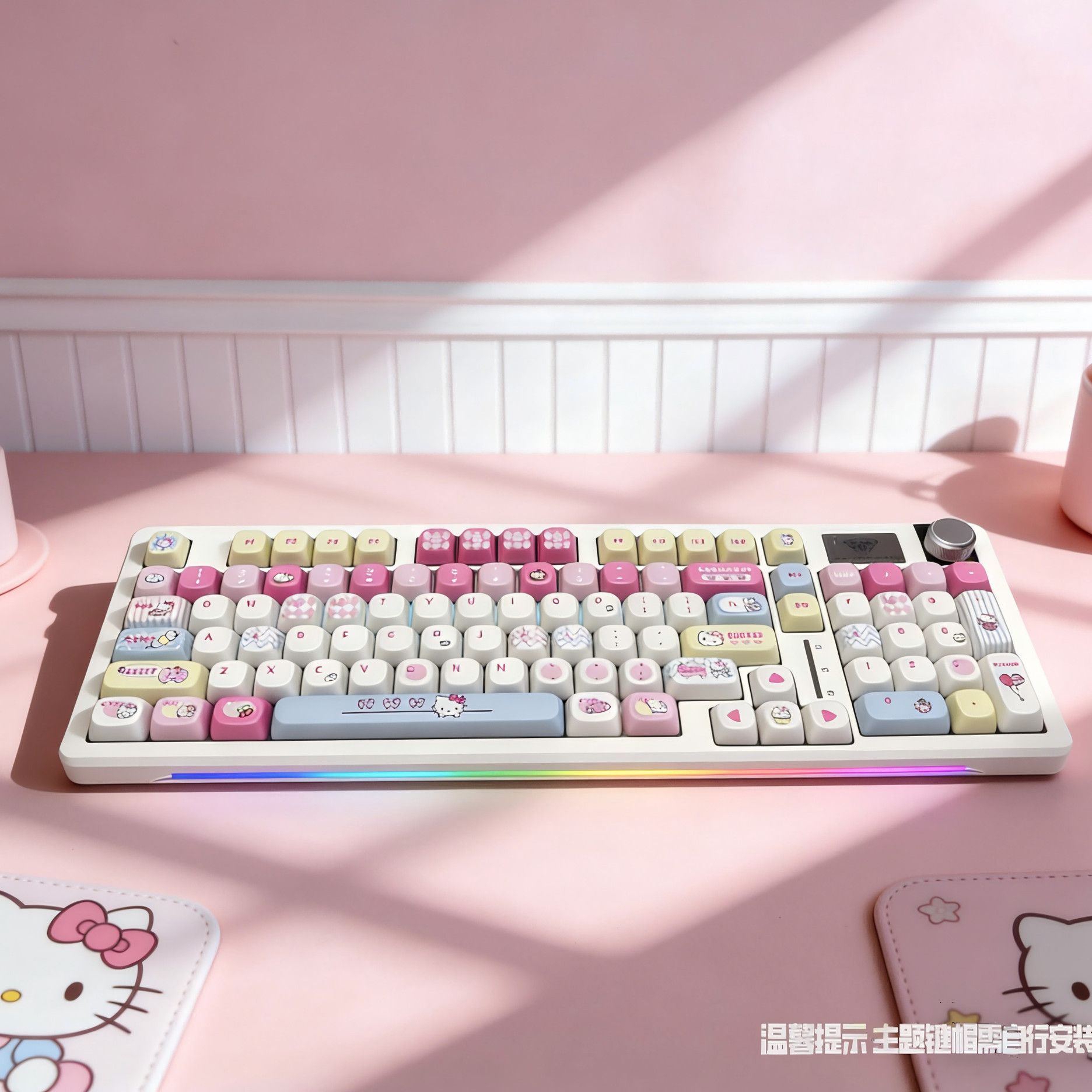 Anime Sanrio Hello Kitty Tri-m - Gaming Accessories Kawaii reseña y precio