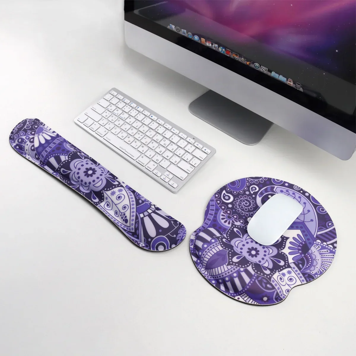 Non-Slip Mouse Pad Portable Si - Wrist Rest Ergonomic reseña y precio