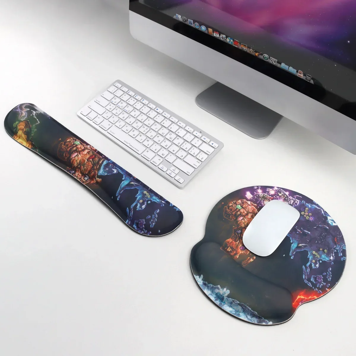 Non-Slip Mouse Pad Portable Si - Wrist Rest Ergonomic reseña y precio