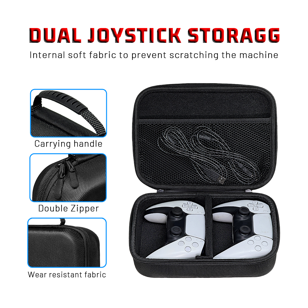 Dual controller storage bag po - Gaming Accessories Pack reseña y precio