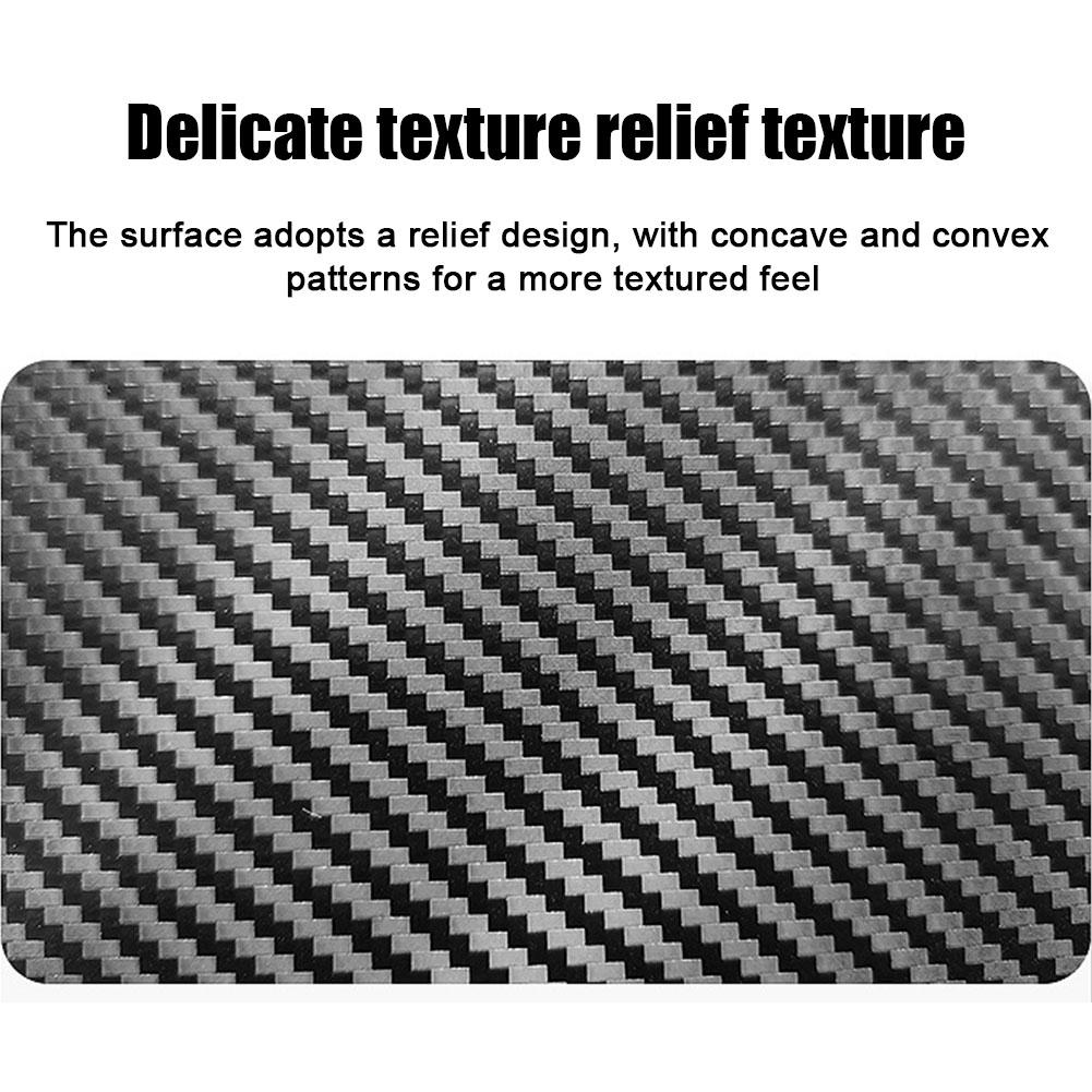 Carbon Fiber Patterned Sticker - Gaming Handheld Accessories reseña y precio