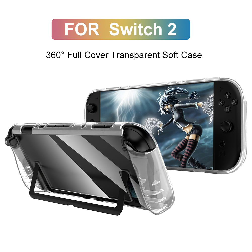 1/2/3Pcs Transparent TPU Case  - Gaming Handheld Accessories reseña y precio